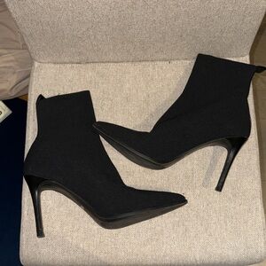 Steve Madden sock heel booties